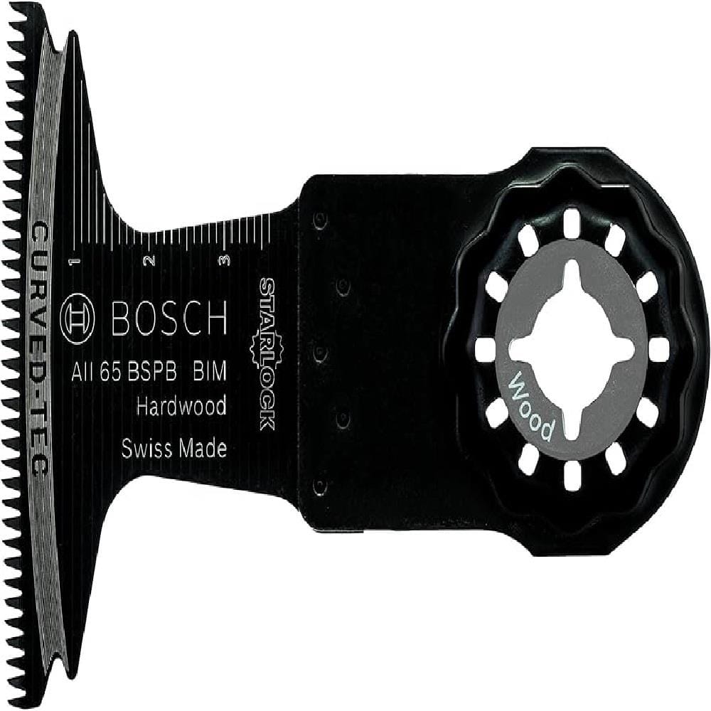 BOSCH MULTI CUTTER PLUNGECUT SAW BLADE (WIDE) HARDWOOD ALL65BSPB 2608662017