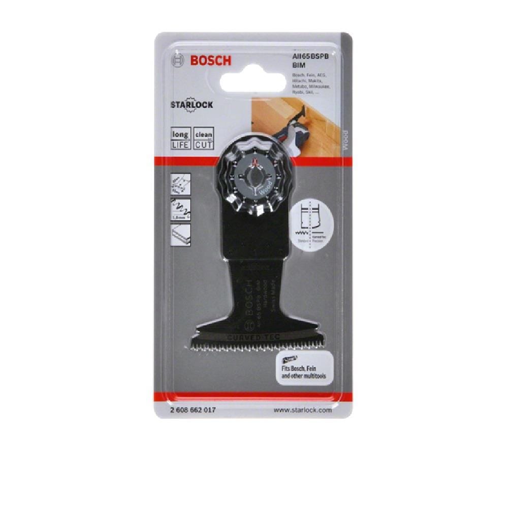 BOSCH MULTI CUTTER PLUNGECUT SAW BLADE (WIDE) HARDWOOD ALL65BSPB 2608662017