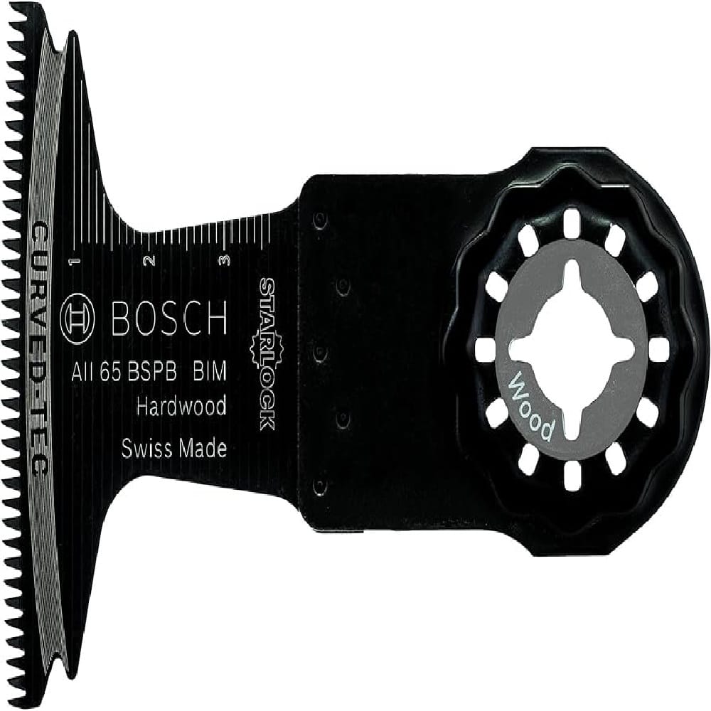 BOSCH MULTI CUTTER PLUNGECUT SAW BLADE (WIDE) HARDWOOD ALL65BSPB 2608662017