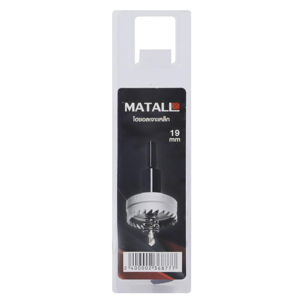 MATALL METAL-CUTTING HOLE SAW MATALL WD3 19MM (STEEL)