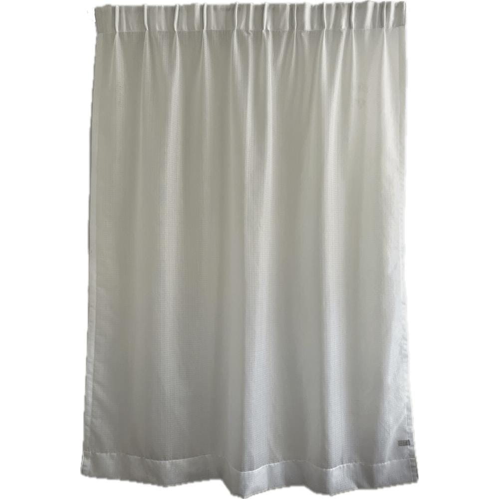 HLS SHEER CURTAIN N-HOOK BREEZE 140X310CM WHITE