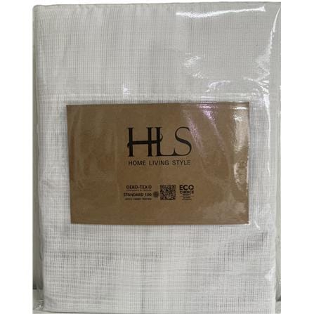 HLS SHEER CURTAIN N-HOOK BREEZE 140X180CM WHITE