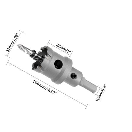 MATALL METAL-CUTTING HOLE SAW MATALL WD3 30MM (STEEL)
