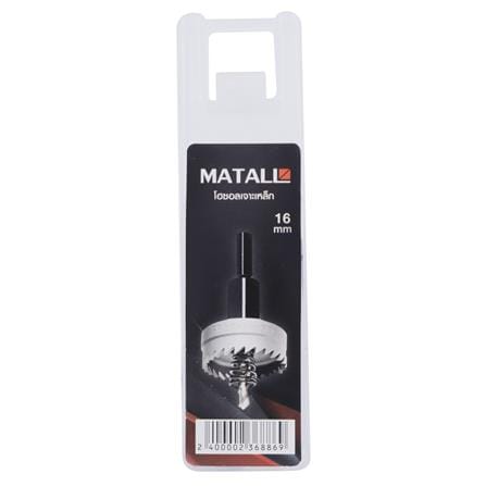 MATALL METAL-CUTTING HOLE SAW MATALL WD3 16MM (STEEL)