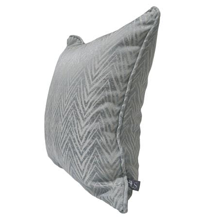 HLS CUSHION ECO BELLE 18X18 LIGHT GRAY