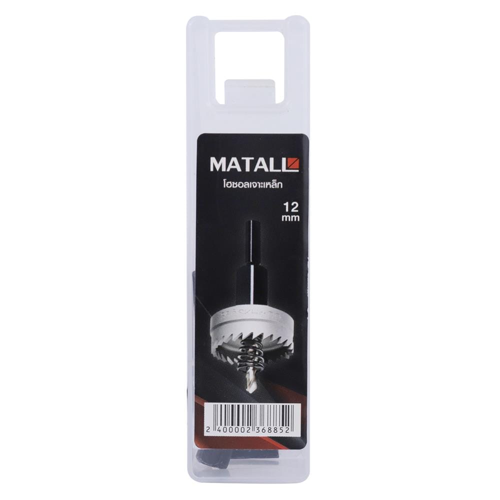 MATALL METAL-CUTTING HOLE SAW MATALL WD3 12MM (STEEL)