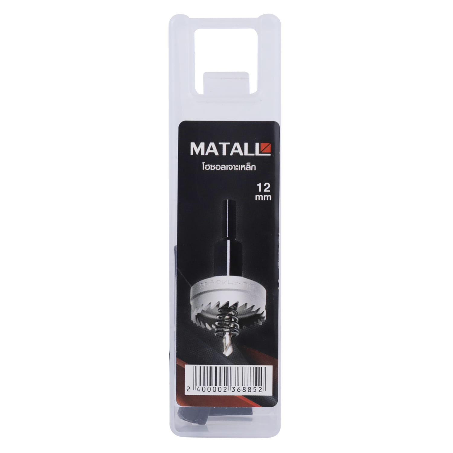 MATALL METAL-CUTTING HOLE SAW MATALL WD3 12MM (STEEL)