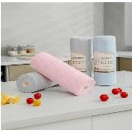 MICROFIBER CLOTH ROLL 25x25cm 30PCS PINK