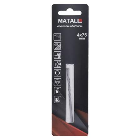 MATALL MASONRY DRILL BIT (ROUND SHANK) 4 X 75MM