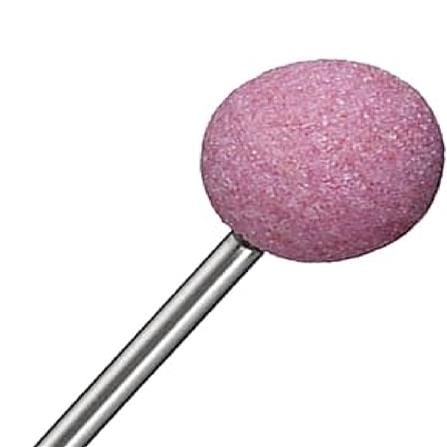 MATALL MOUNTED STONE WITH SHANK 1 X 1" (BALL SHAPE)