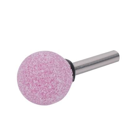 MATALL MOUNTED STONE WITH SHANK 1 X 1" (BALL SHAPE)