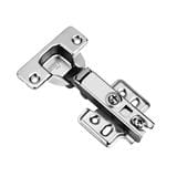 AVIO HINGE APN395-15-4 FULL OVERLAY 100 DEGREE OPENING ANGLE 15-18MM SILVER