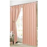 RED DANIELLE CURTAIN FRENCH PLEAT URBAN C23 80960 3P PALE PEACH