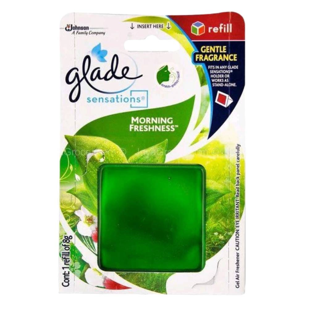 GLADE SENSATIONS REFILL 8G MORNING FRESHNESS