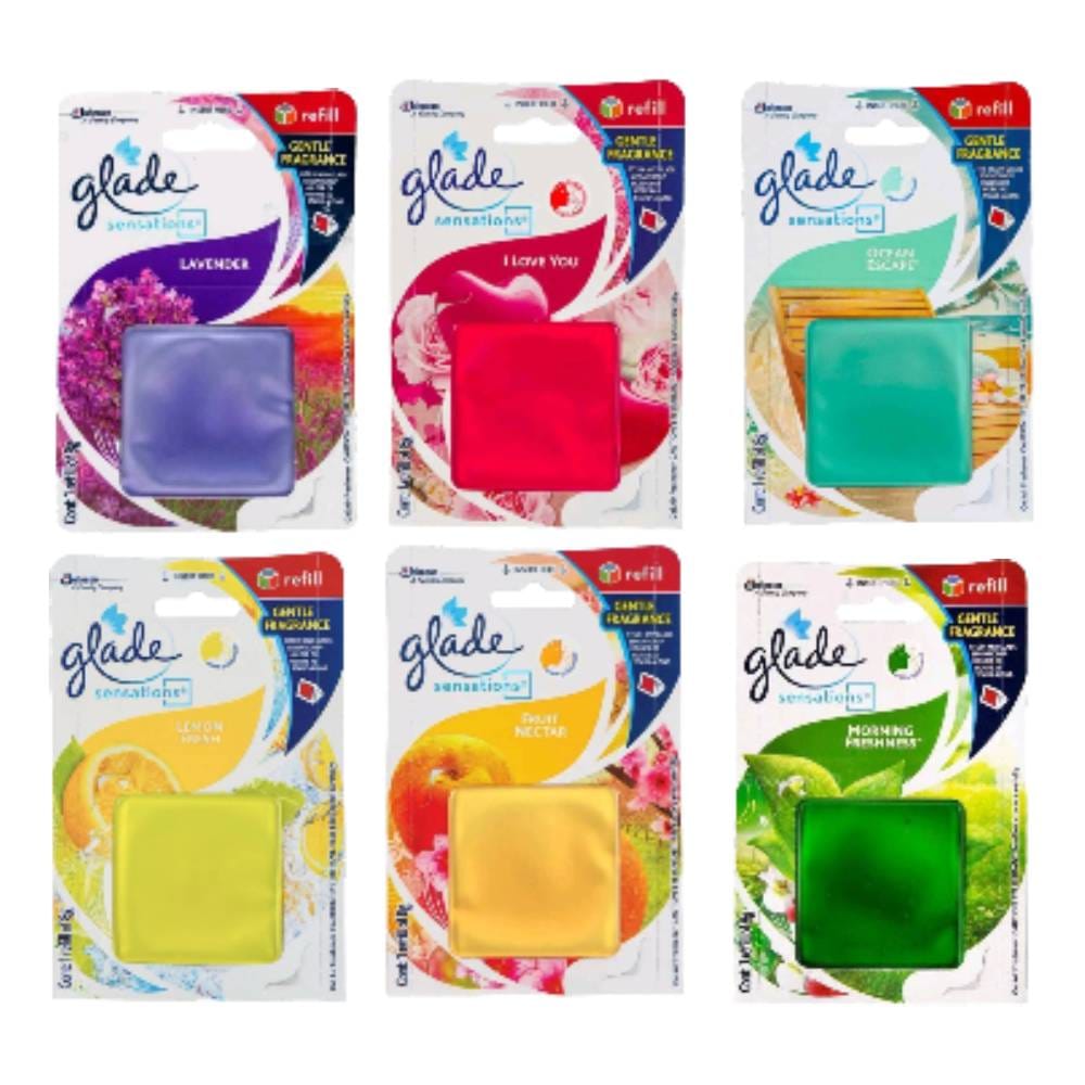 GLADE SENSATIONS REFILL 8G MORNING FRESHNESS