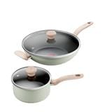 TEFAL SO MATCHA 4-PIECE SET (SAUCEPAN 18CM WIITH LID + WOKPAN 30CM WITH LID) G179S4
