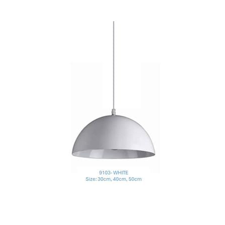 BRIGHT OBJECTIVES PENDANT LAMP 9103 50CM WHITE