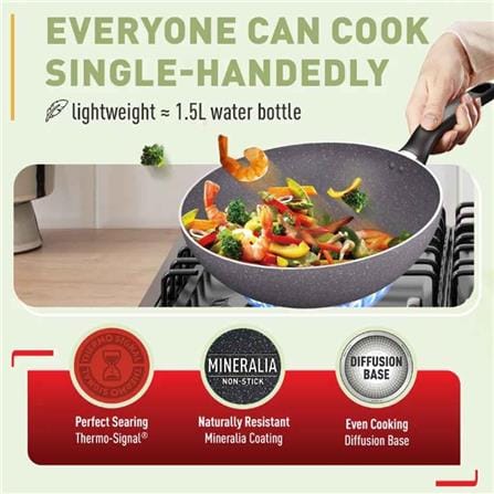 TEFAL NATURA 5-PIECE SET (WP28, WP16, FP24, LADLE & SPATULA)