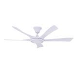 RUBINE CEILING FAN RCF-PETALO56-5B-MATTE WHITE 56"