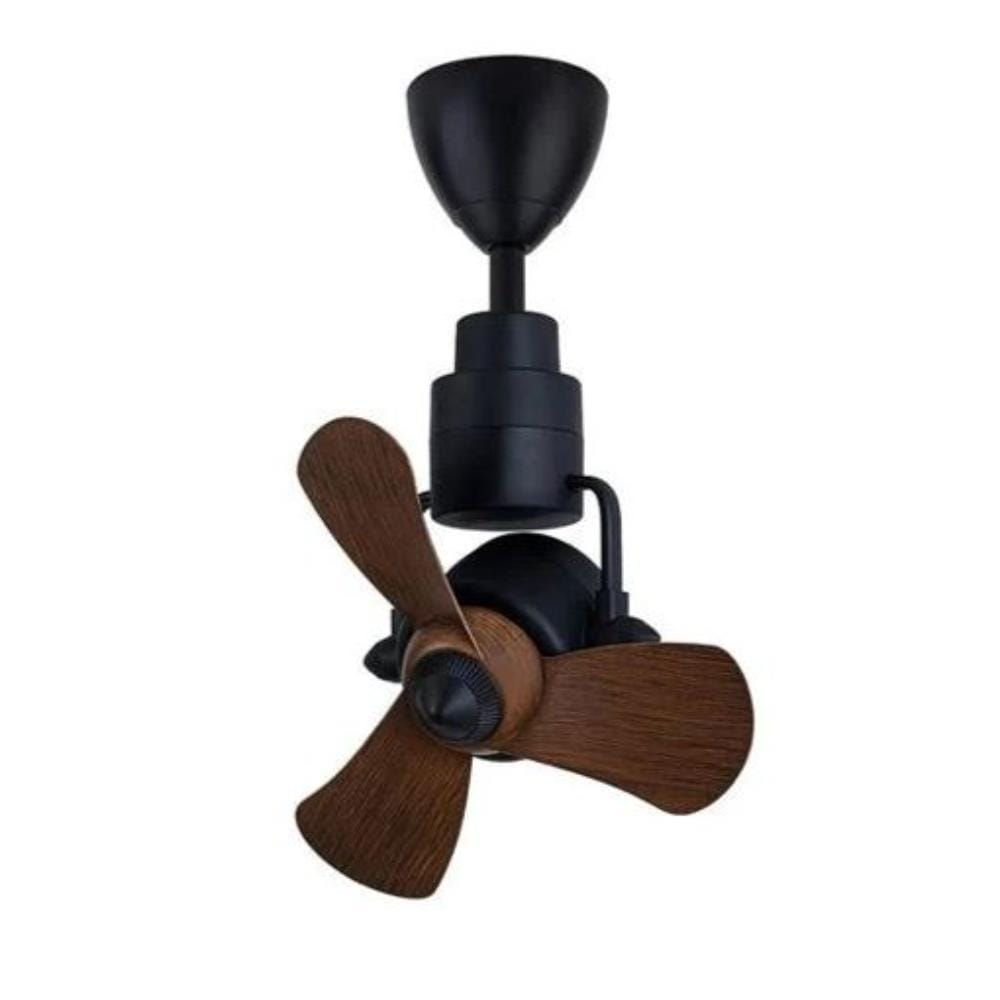ALPHA CEILING FAN ALKOVA KONA 3B WALNUT 16"