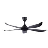 ALPHA CEILING FAN VANNUS LUNA 5B MATTE BLACK 56"
