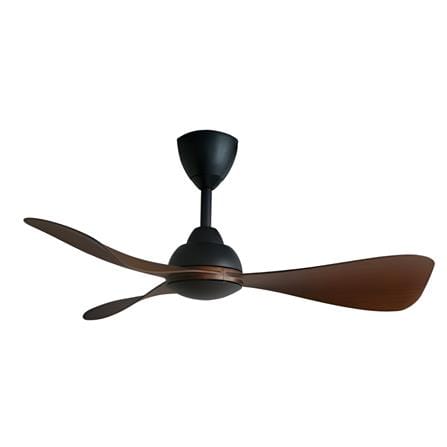ALPHA CEILING FAN ALKOVA MILI 3B WALNUT 33"