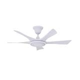 RUBINE CEILING FAN RCF-PETALO42-5B-MATTE WHITE 42"