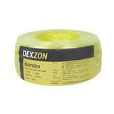 DEXZON PLASTIC ROPE 7CMX100M YELLOW