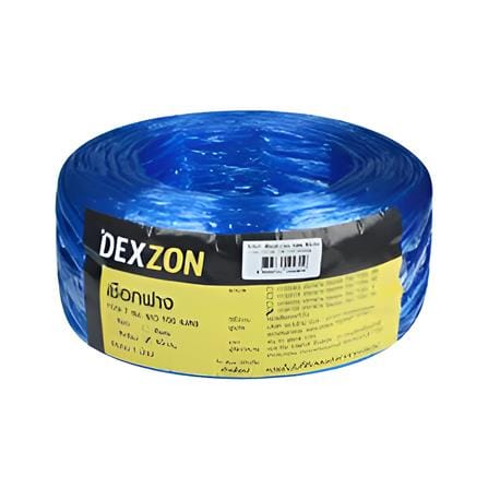 DEXZON PLASTIC ROPE 7CMX100M BLUE