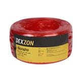 DEXZON PLASTIC ROPE 7CMX100M RED