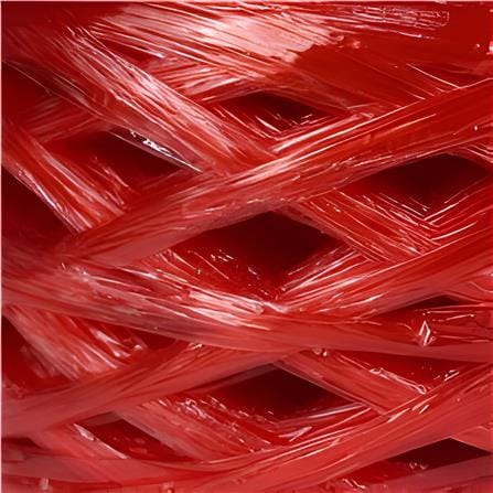 DEXZON PLASTIC ROPE 7CMX100M RED