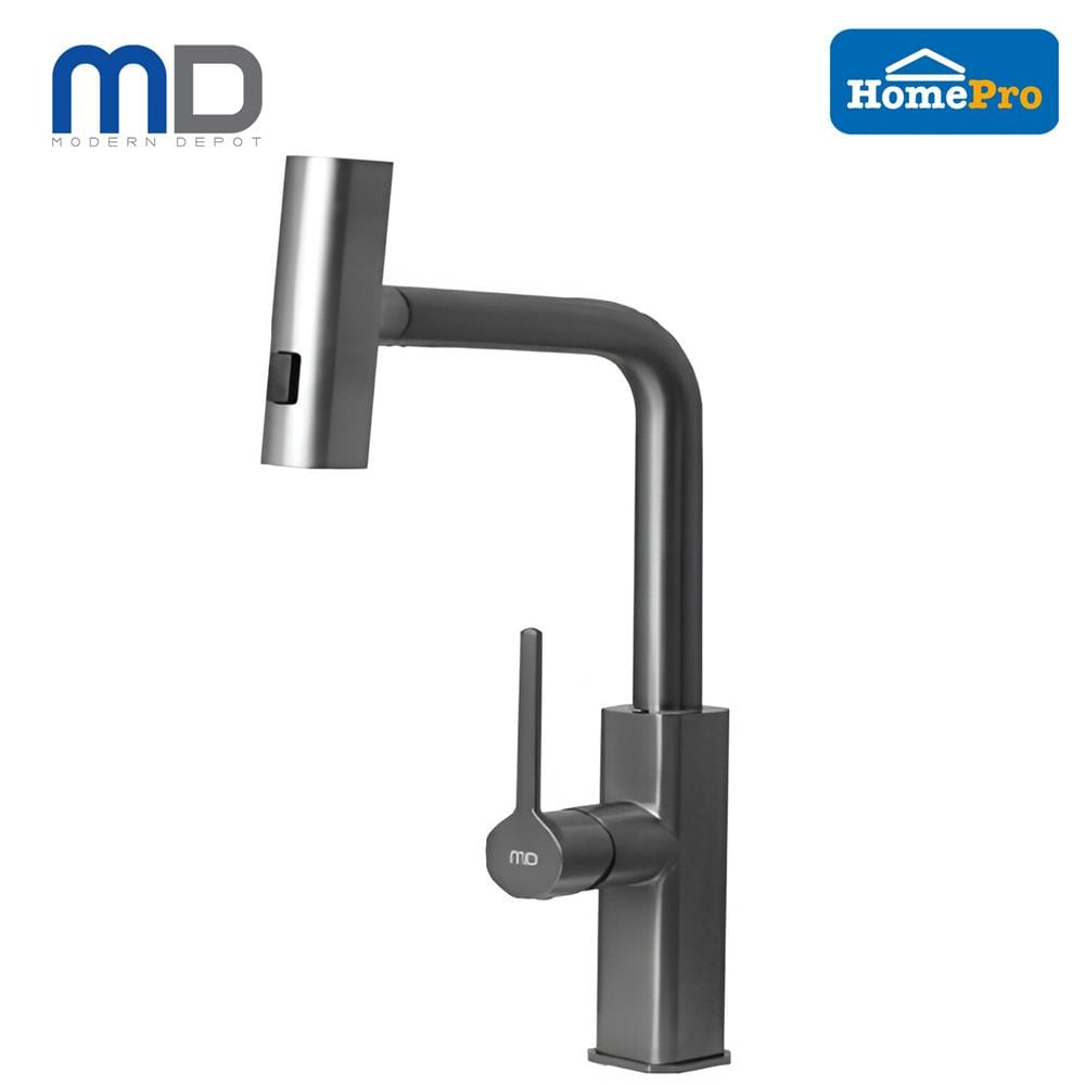 MD SINK FAUCET WITH PULL OUT AND ADJUSTABLE HEAD TF-M01-MG