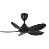 ALPHA CEILING FAN VANNUS LUNA 5B MATTE BLACK 36"