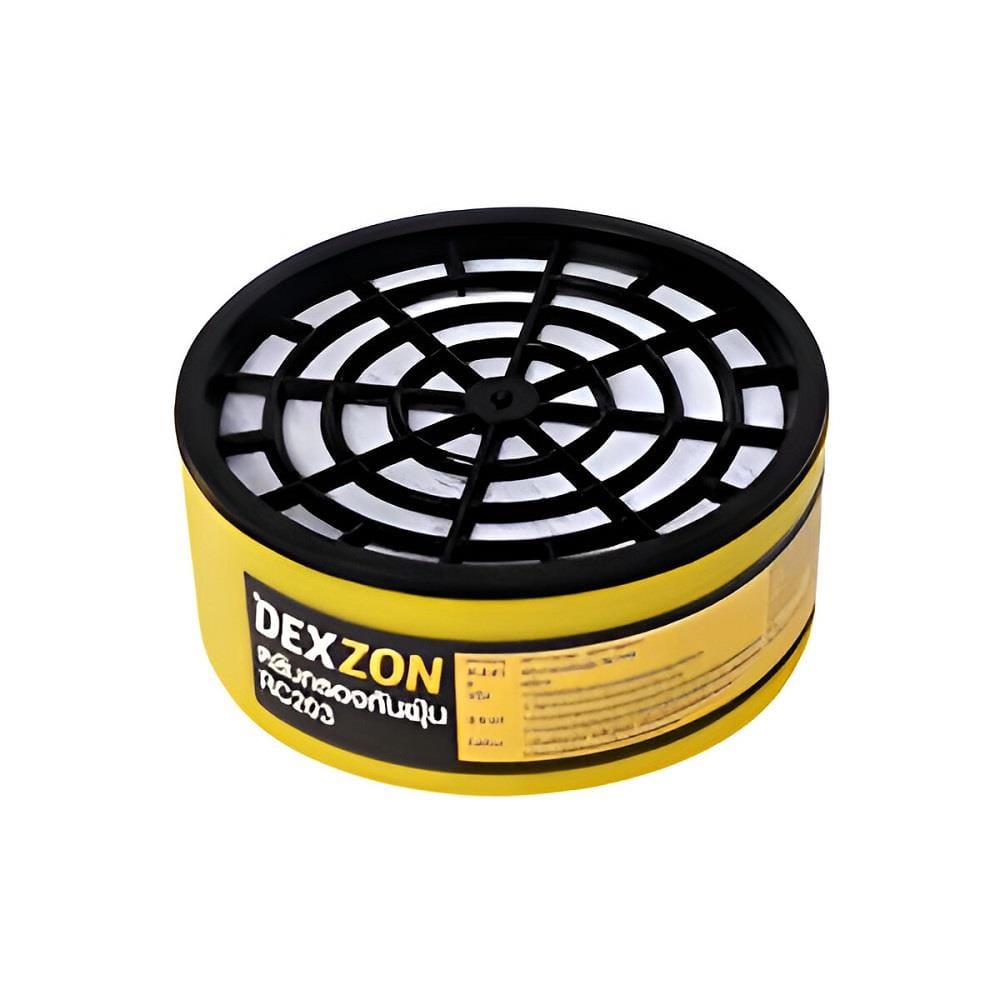 DEXZON DUST & CHEMICAL FACEMASK FILTER CARTRIDGE RC203