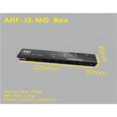 MD 3 HOOK AHF-J3-MG ALUMINIUM METAL GUN