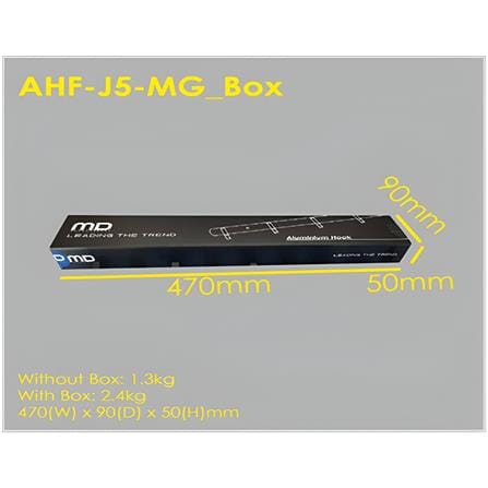 MD 5 HOOK AHF-J5-MG ALUMINIUM METAL GUN