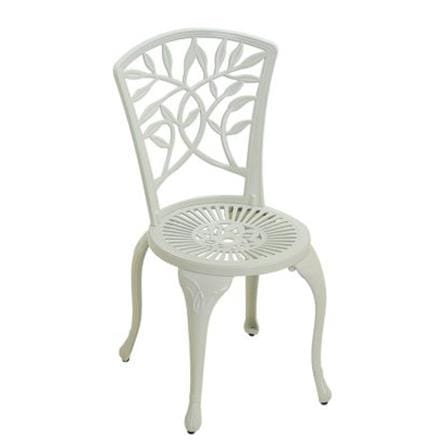 2-SEAT PATIO SET02 SPRING BECKHAM CAST ALUMINIUM WHITE