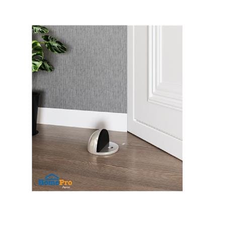 AZLE FLOOR-MOUNTED DOME DOOR STOP DS003 STAINLESS STEEL