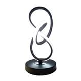 BRIGHT OBJECTIVES TABLE LAMP MT-16262 BK 16CM BLACK