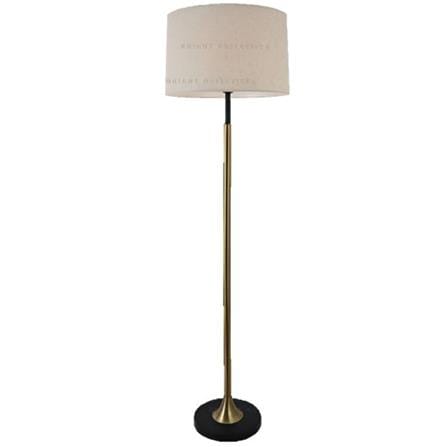 BRIGHT OBJECTIVES FLOOR LAMP ML-14535 40CM GOLD BLACK+BEIGE
