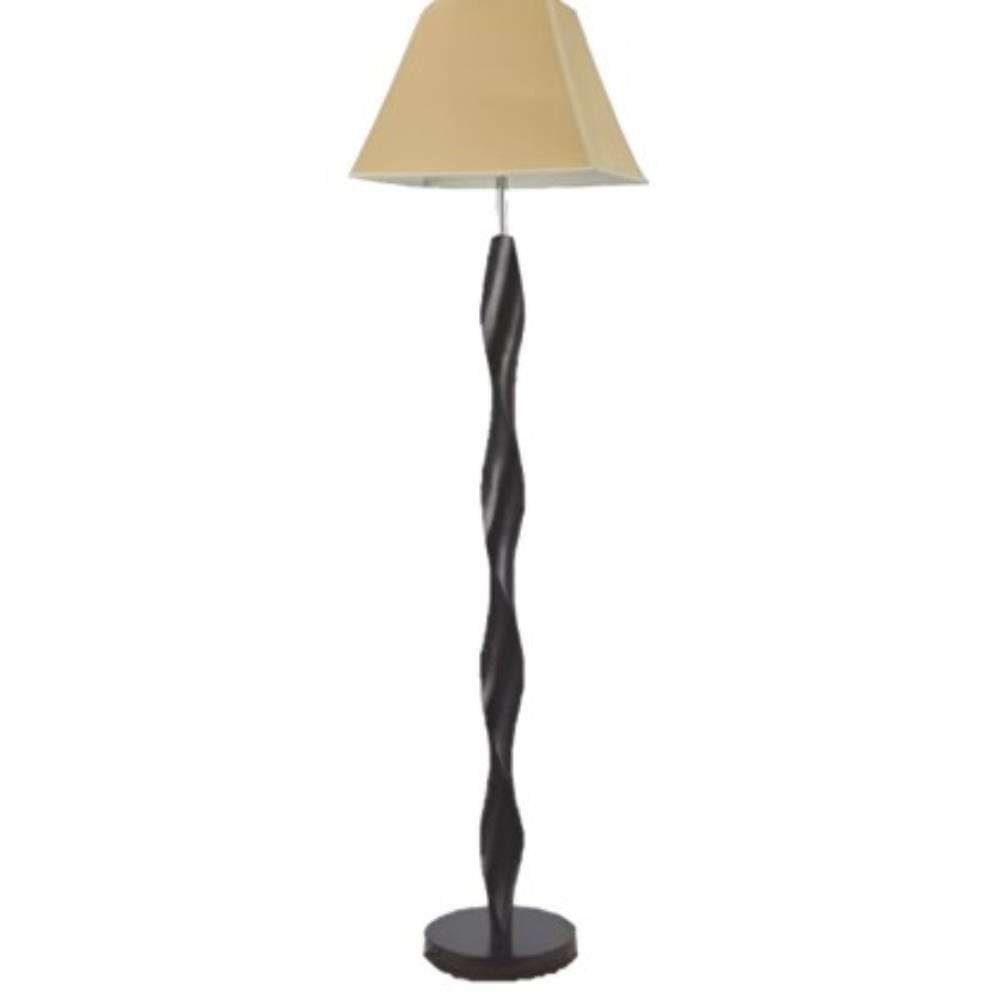 BRIGHT OBJECTIVES FLOOR LAMP ML-15892 40CM DARK BROWN+BEIGE