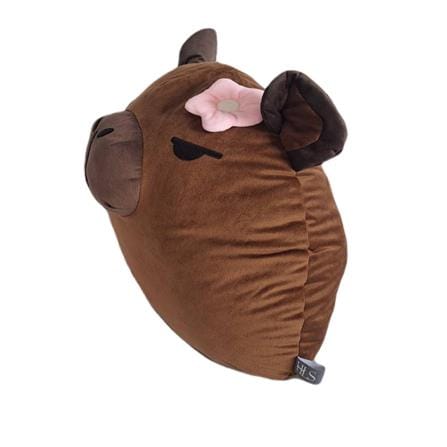 HLS FLOOR CUSHION G-CAPYBARA 18X22 BROWN