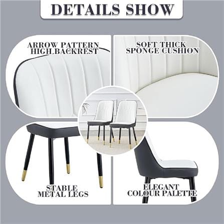 DINING CHAIR EDWD4836-FLBR BROWN