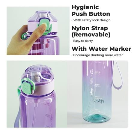 EPLAS WATER BOTTLE ONE TOUCH 65OML - EGDS-650BPA