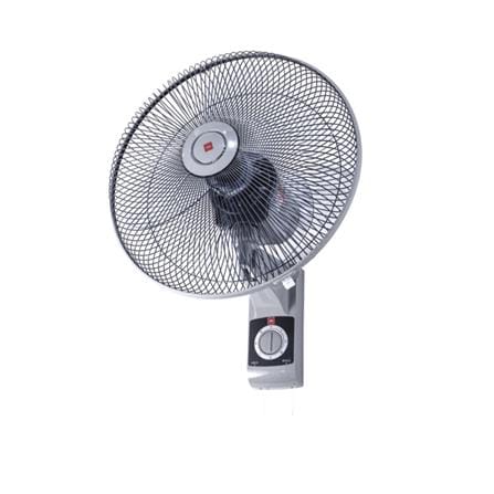 KDK WALL FAN KU-408 YG 16" 60.9W 3BLADE 3SPEED GREY