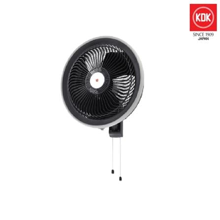 KDK WALL FAN KU50G/KU50H DG 20" 70W 3BLADE 3SPEED DARK GREY