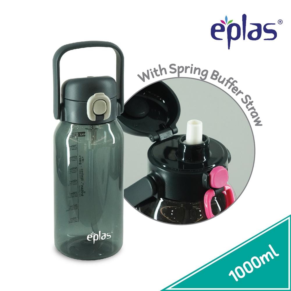 EPLAS WATER BOTTLE ONE TOUCH 1000ML- EGCS-1000BP