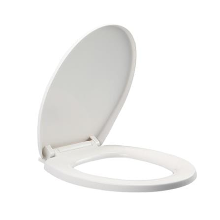 COSSY PLUS SLOW CLOSING TOILET SEAT CP-185288 WHITE