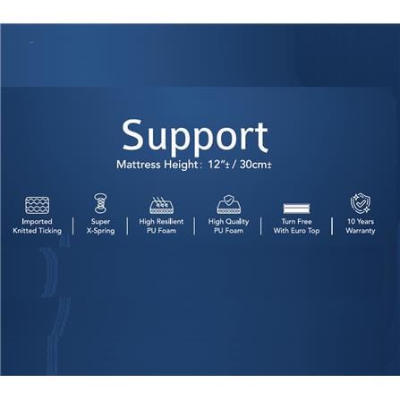 FK THERAFIRM SUPPORT MATTRESS KING SIZE