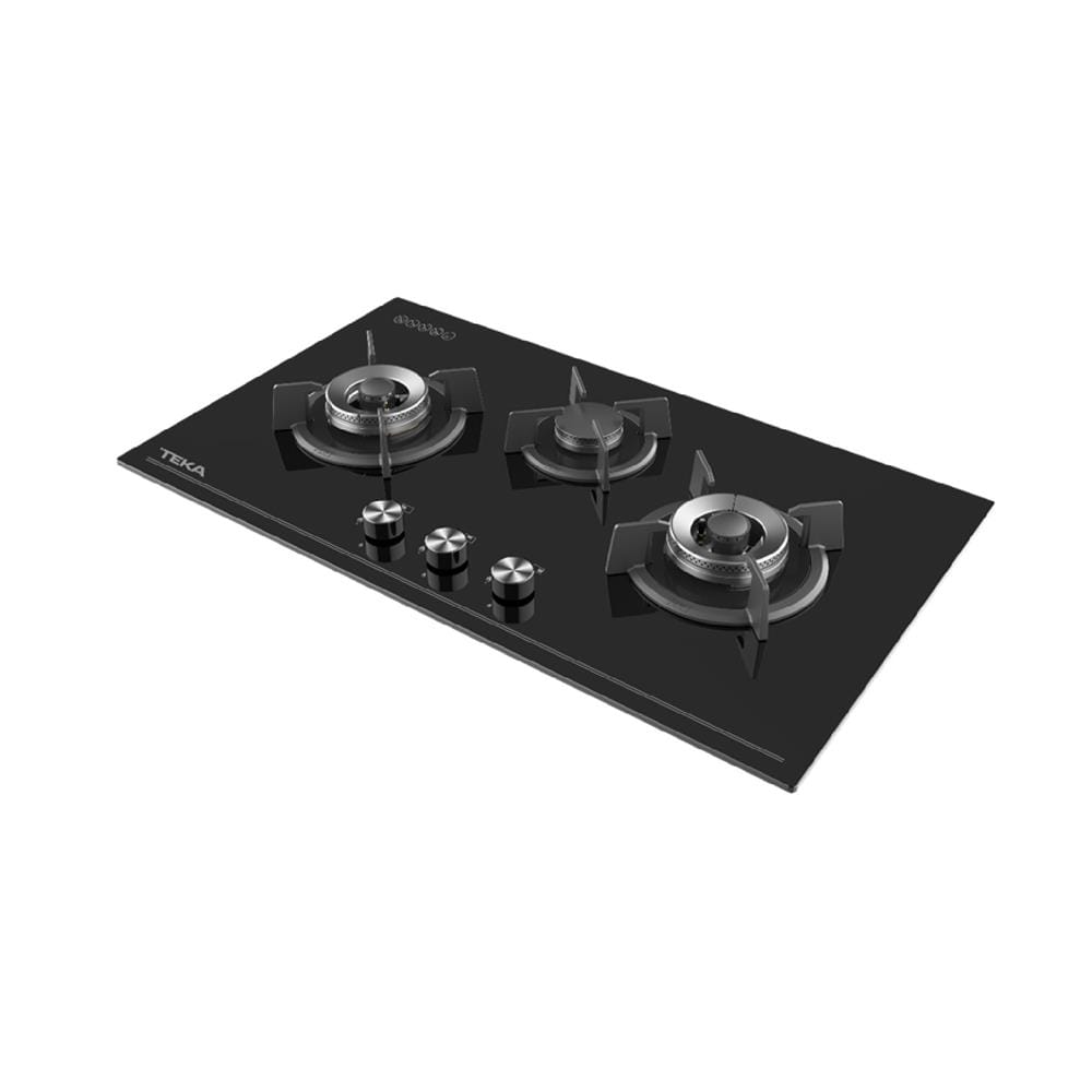 TEKA GAS HOB GKN LUX 86 3G AI AL 3BURNERS 5KW+2kW 86CM